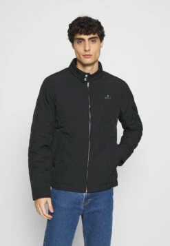 Gant Quilted Windcheater - Chaqueta De Entretiempo - Black