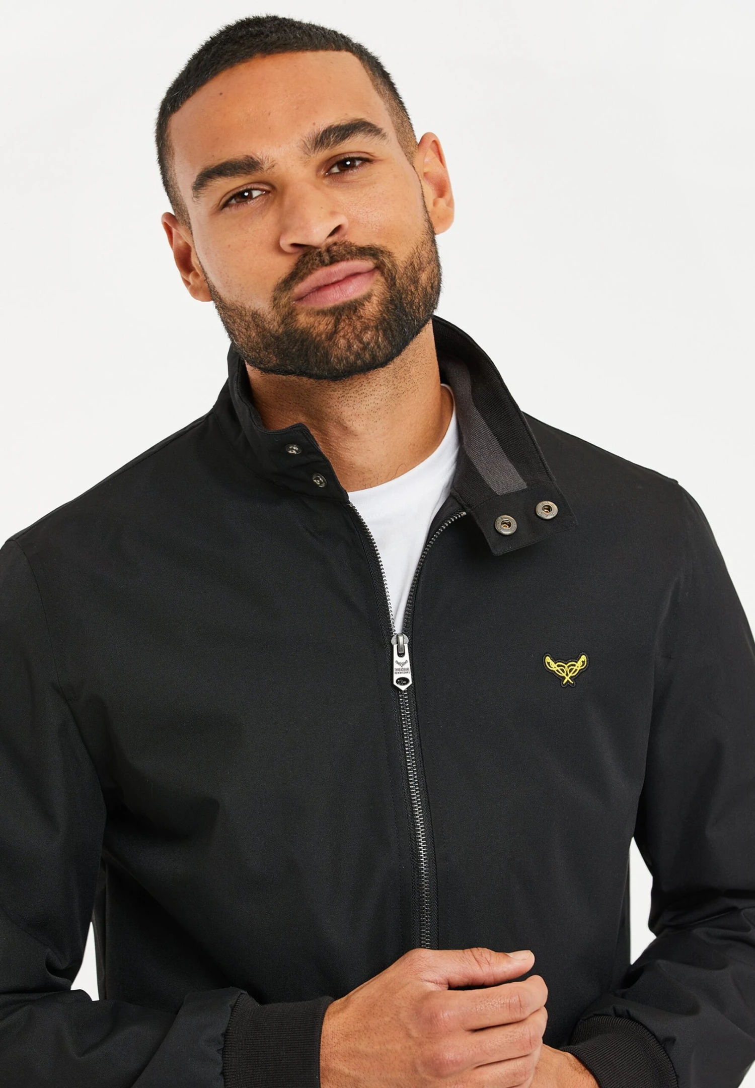 Threadbare Rothbury - Chaquetas Bomber - Black - Imagen 4