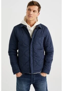 WE FASHION Met Dessin - Chaqueta De Invierno - Blue