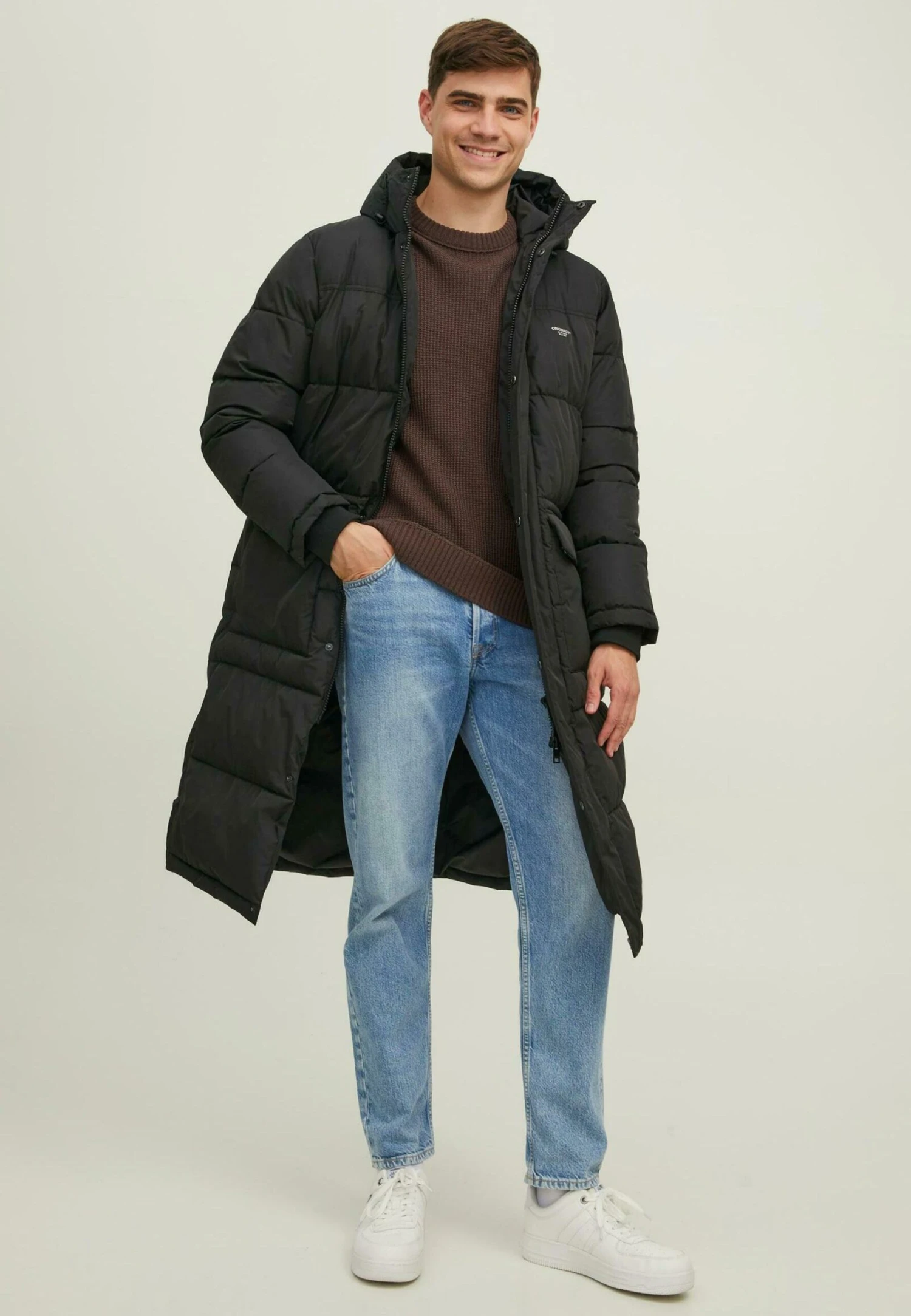 Jack & Jones Sence Praktischer - Abrigo De Invierno - Black