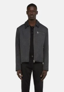 Trussardi Soft - Chaqueta De Entretiempo - Melange Dark Grey