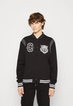 College Fury Varsity Jacket - Sudadera Con Cremallera - Black