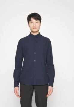 Indicode Jeans Kepner - Camisa Elegante - Navy